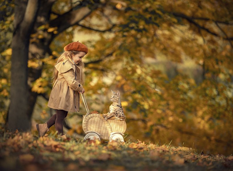 На прогулке фото превью