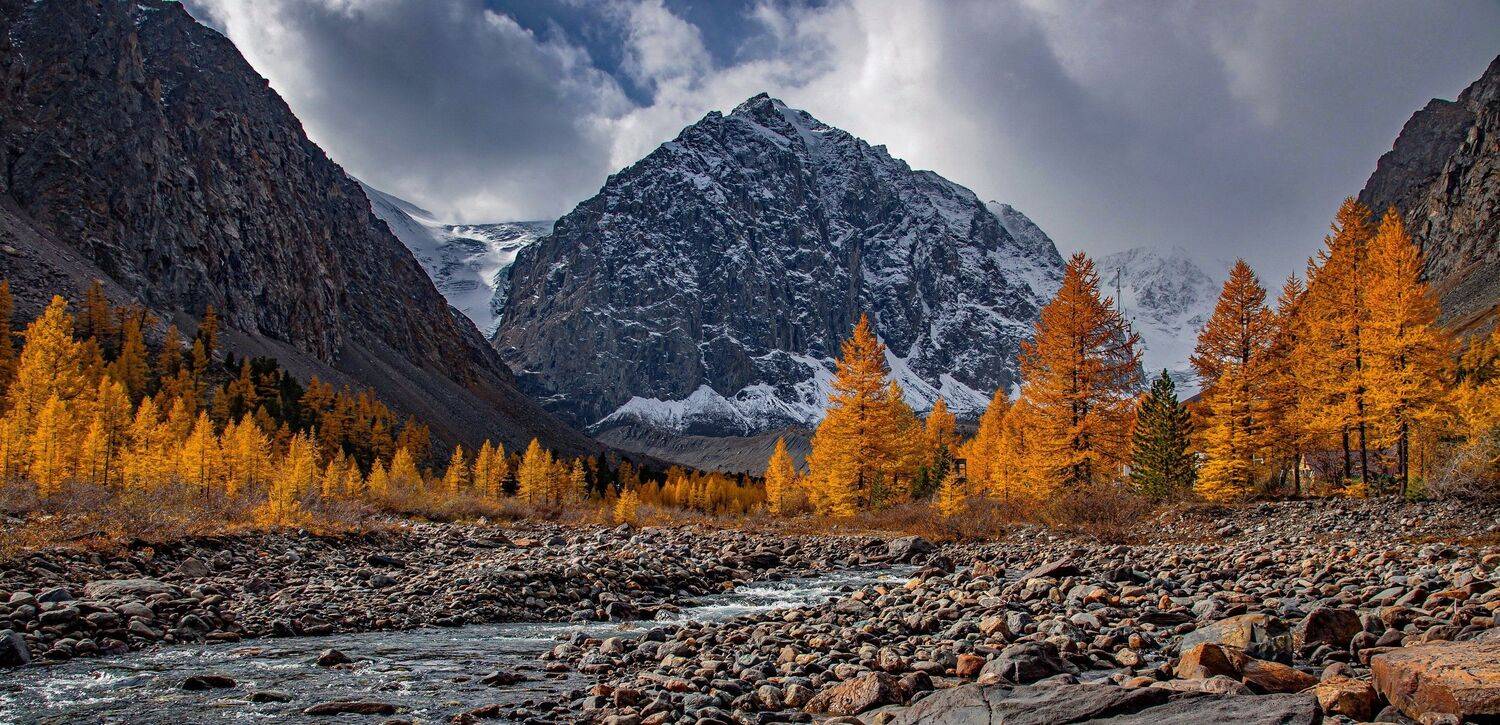 алтай. осень. горы., Евгений Дроботенко