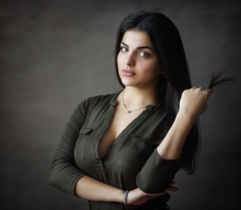 девушка, портрет Gulnara фото превью