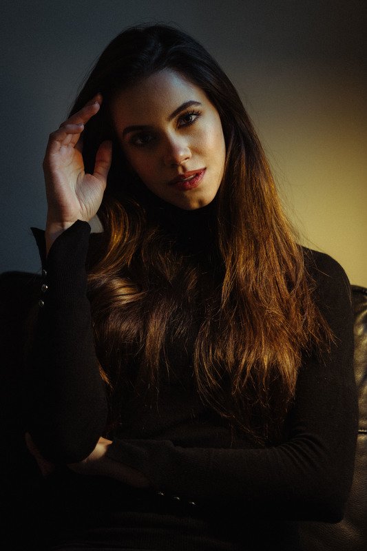 portrait, girl, model, brazilian Naira. фото превью
