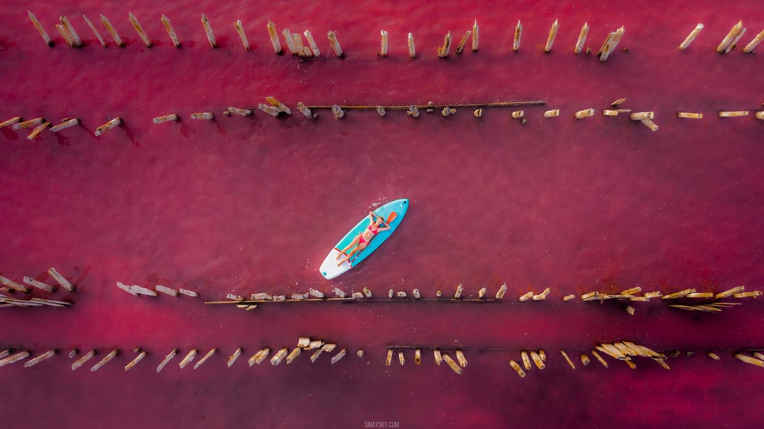 sup, paddleboard, suping, pinklake, розовое озеро, крым, сиваш, Богдан Синайский