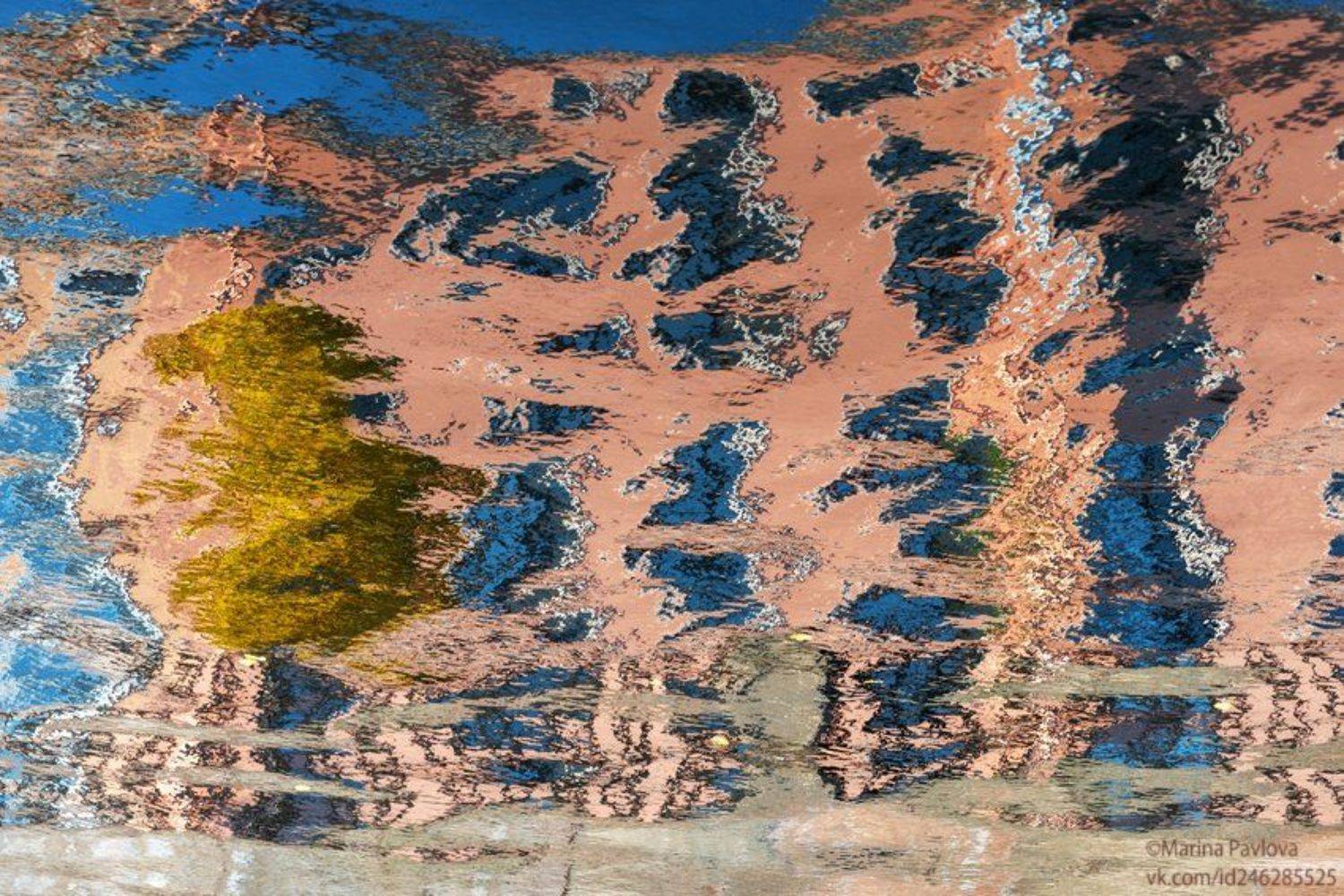 акварельный петербург, петербургские отражения, отражения на воде, акваабстракция, акваграфика, абстракция, парейдолия, мистический петербург, nikon, Марина Павлова