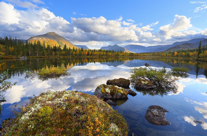 кольский, север, заполярье, хибины Осень в Хибинах фото превью