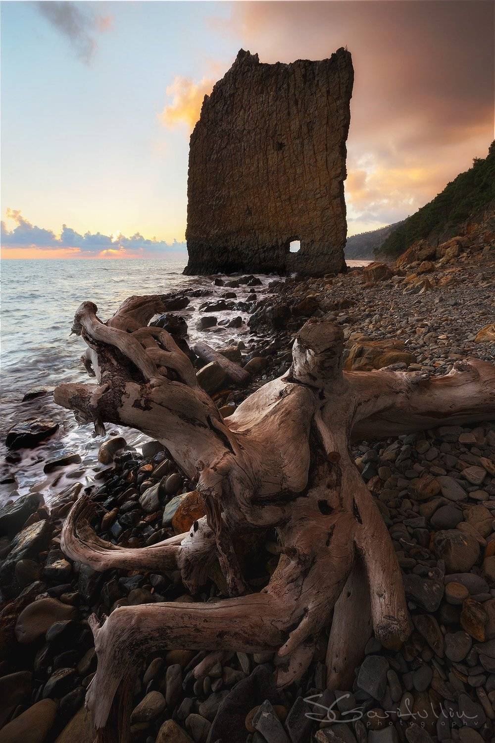 Скала Парус, Прасковеевка, Геленджик, Черное море, Краснодарский край, Сергей Гарифуллин