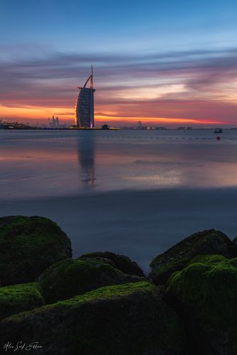 Sunset At Burj Al Arab