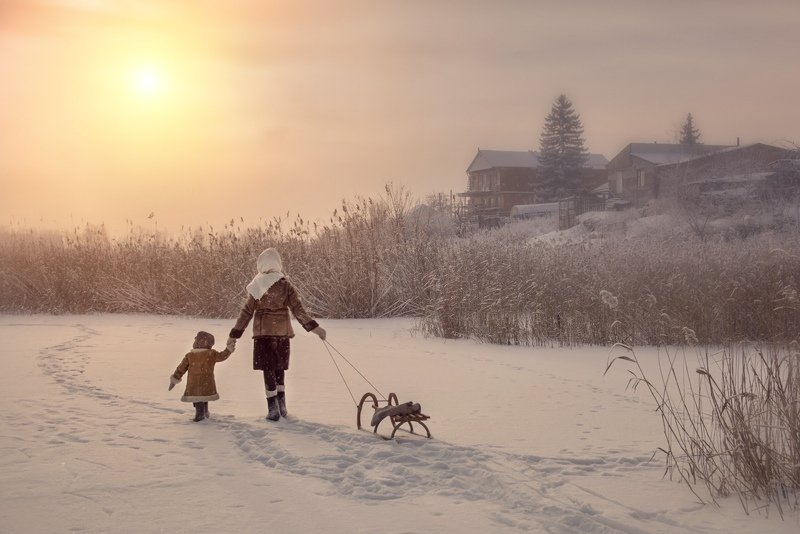 зима  фото превью