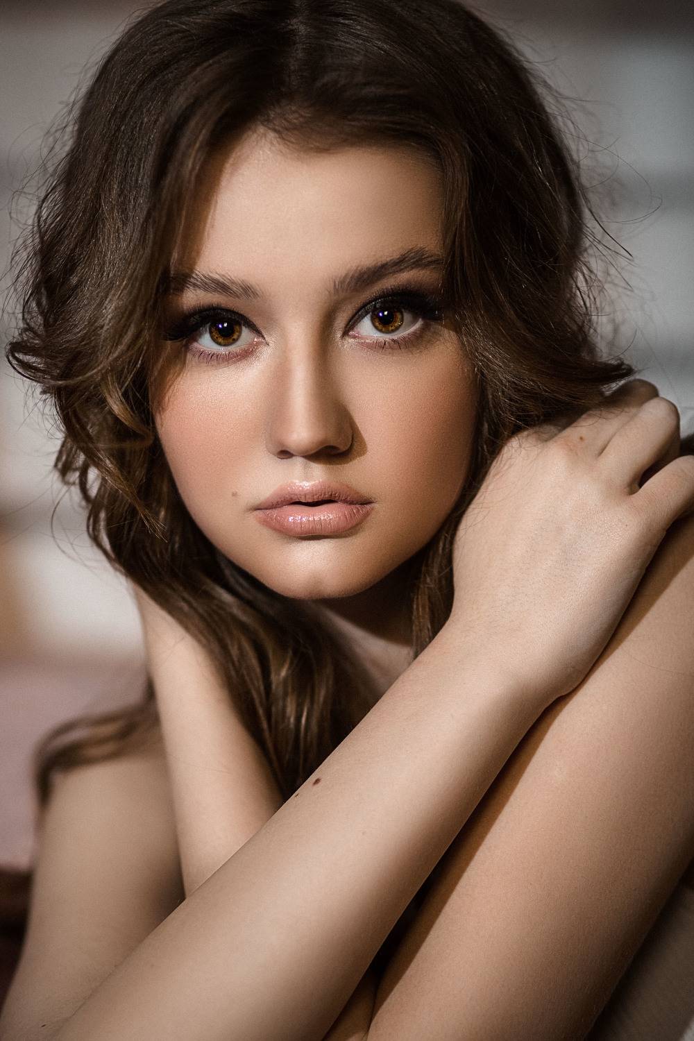 девушка, модель, портрет, фотосессия, студия, макияж, гламур, girl, beauty, perfect, pretty, model, modeling, young, portrait, make-up, творческий портрет, женский портрет, woman, young woman, glamour, Владимир Васильев