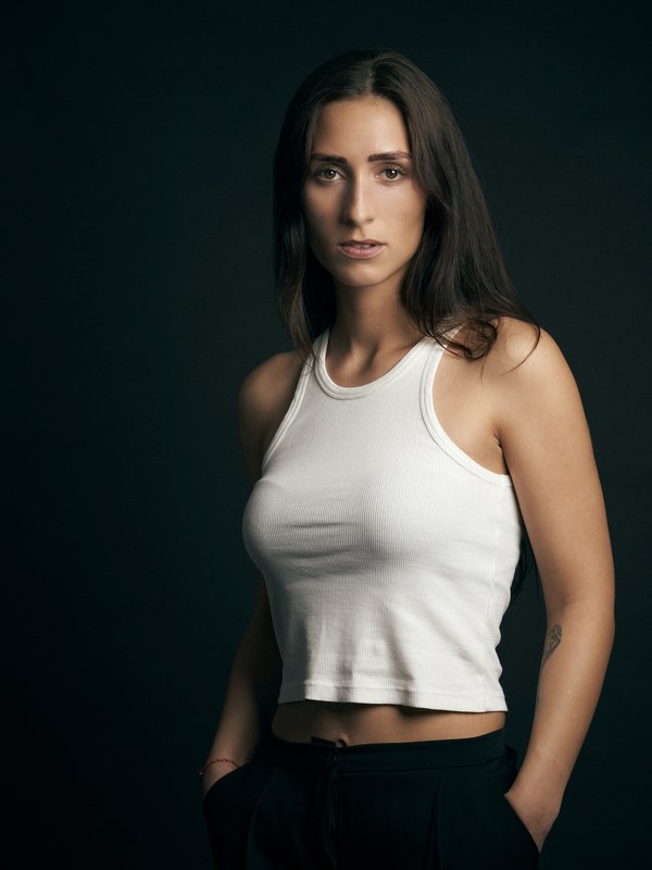 portrait, female, indoo, studio Jessica фото превью