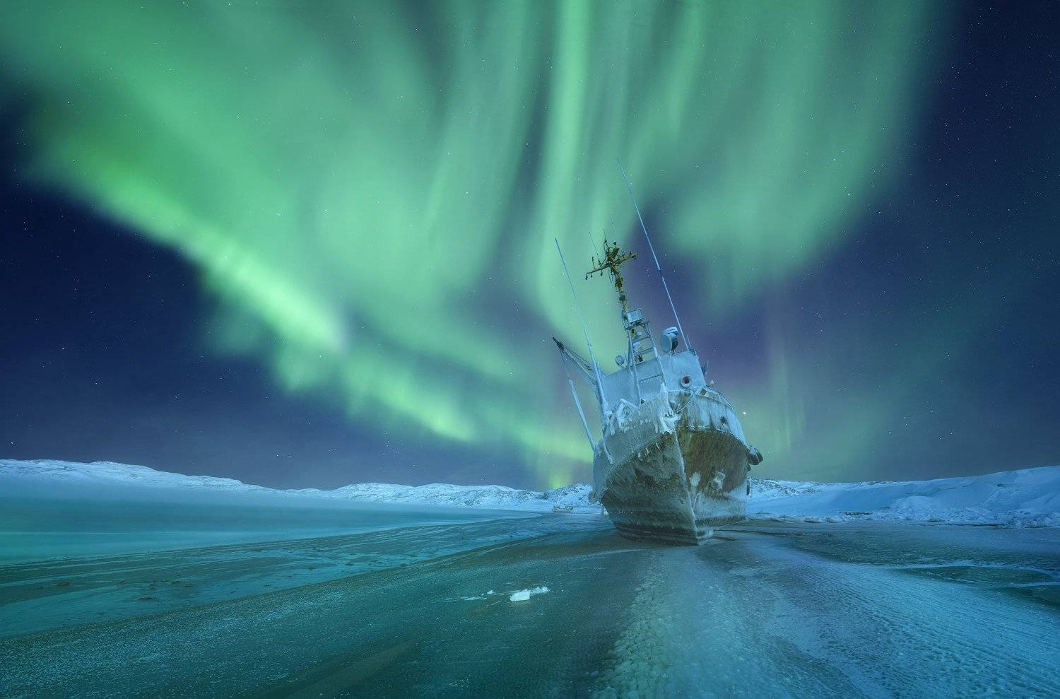 Teriberka, North, Aurora, Кольский полуостров, Териберка, Северное сияние, Север, Мурманск, Анастасия Малых