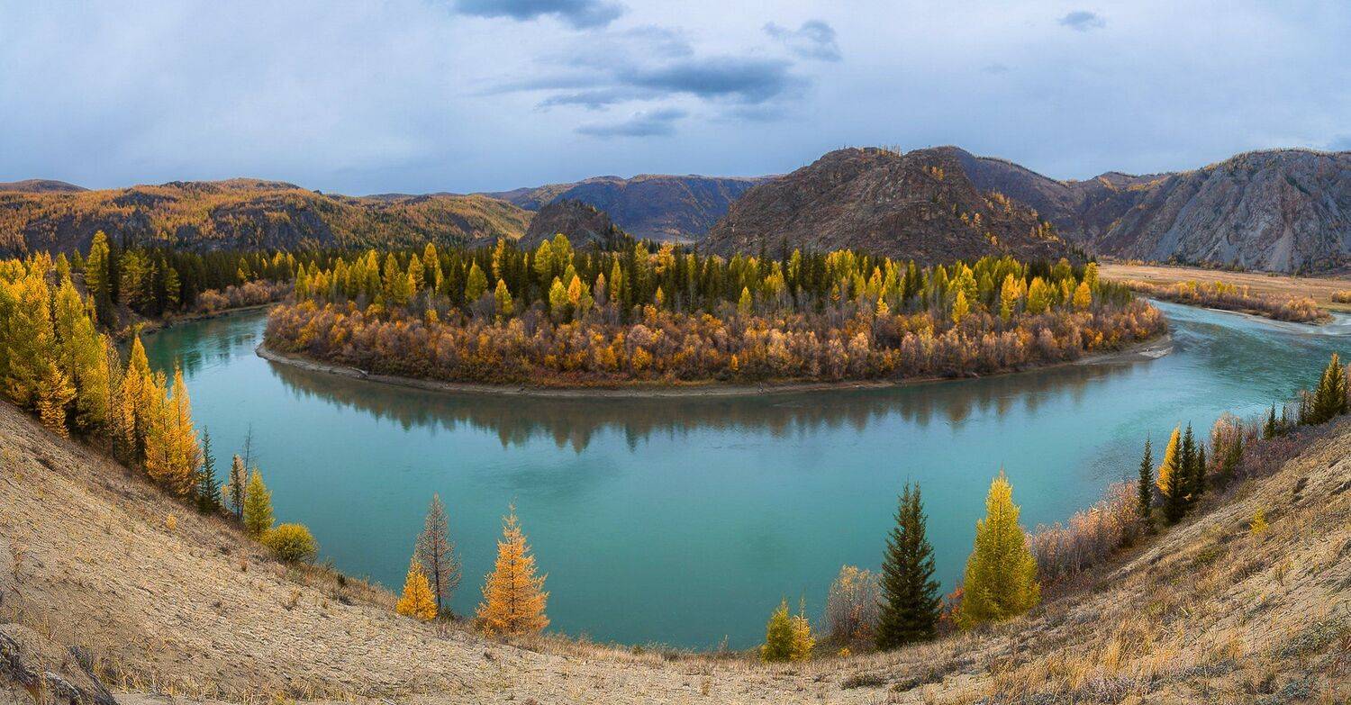 россия,горный алтай, река чуя, осень, Андрей Поляков