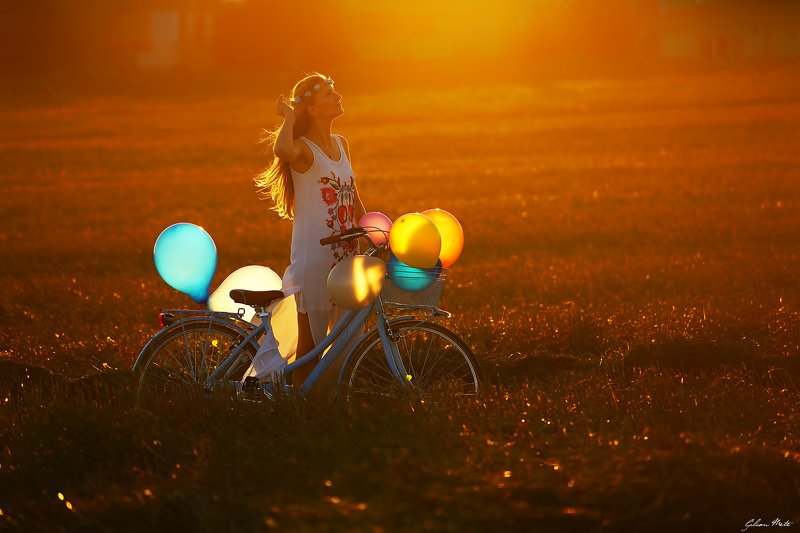 passenger at sunset фото превью