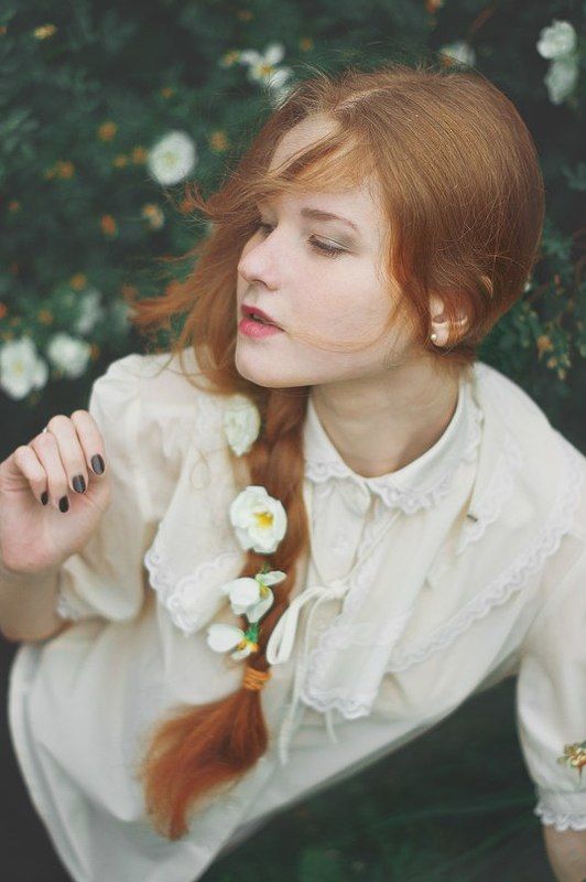 Рыжая фото превью