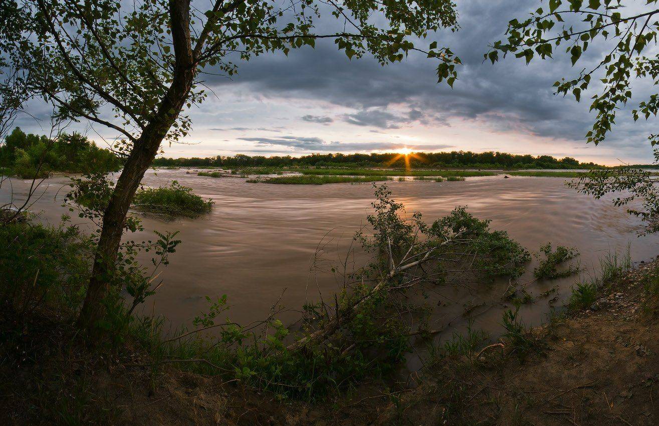 река, лаба, разливы, Николай Мысливцев