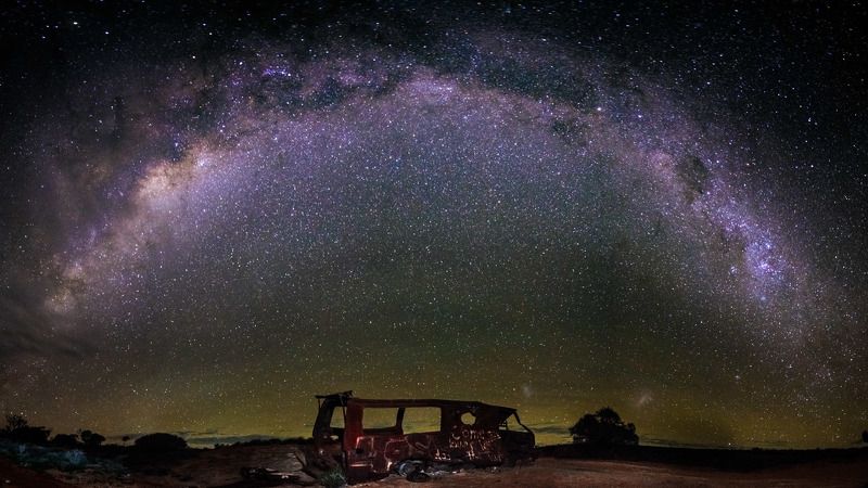 Milky way фото превью