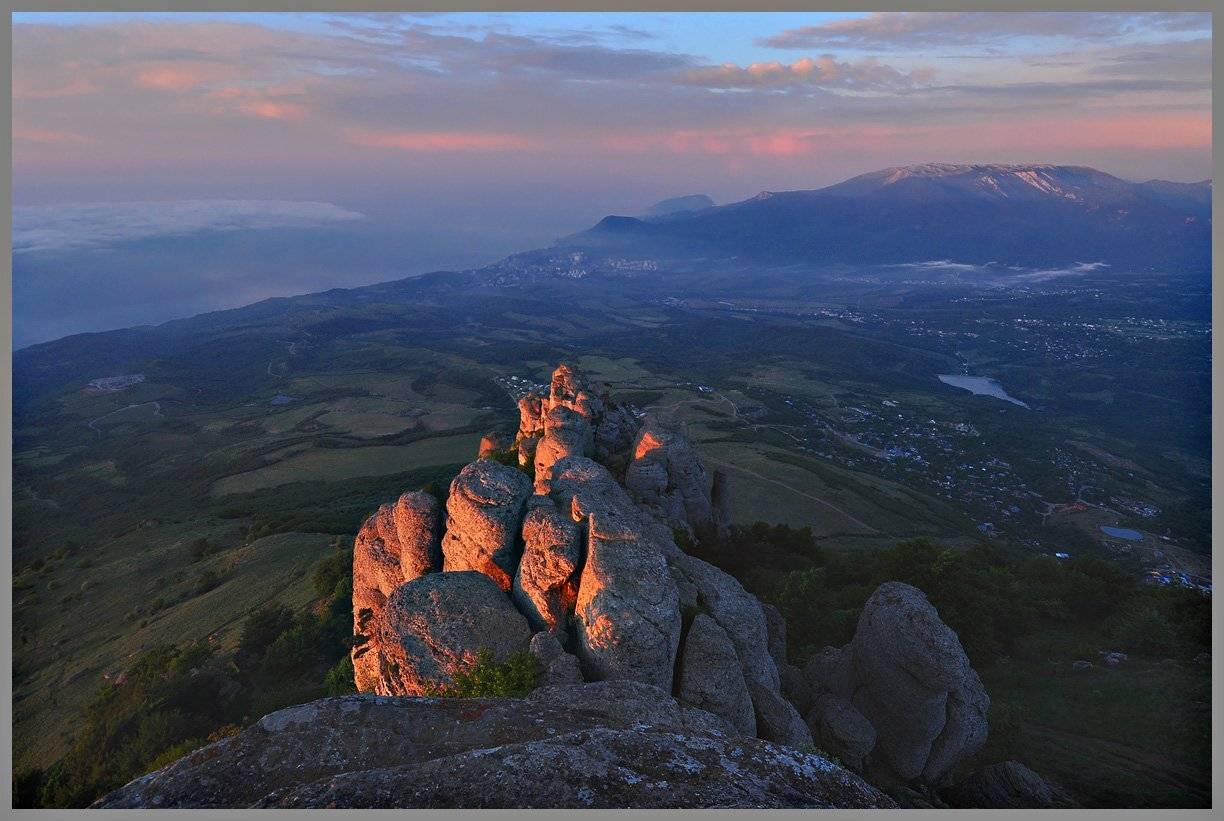 крым, г.демерджи, утро, АНАТОЛИЙ ДОВЫДЕНКО
