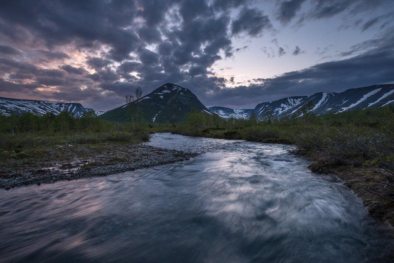 Июньская ночь. Хибины. фото превью