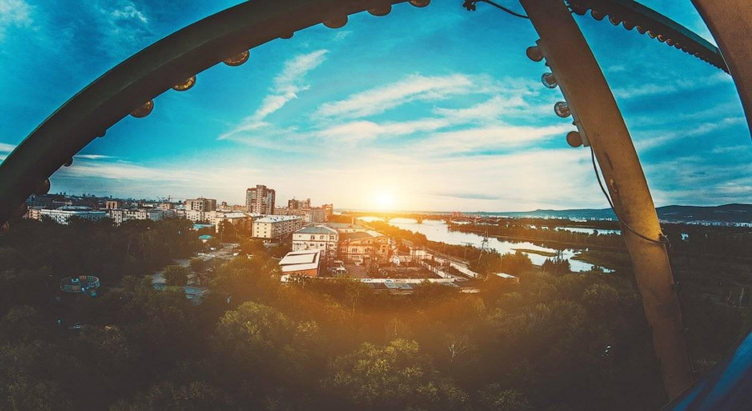 Закат, Красноярск, Сергей