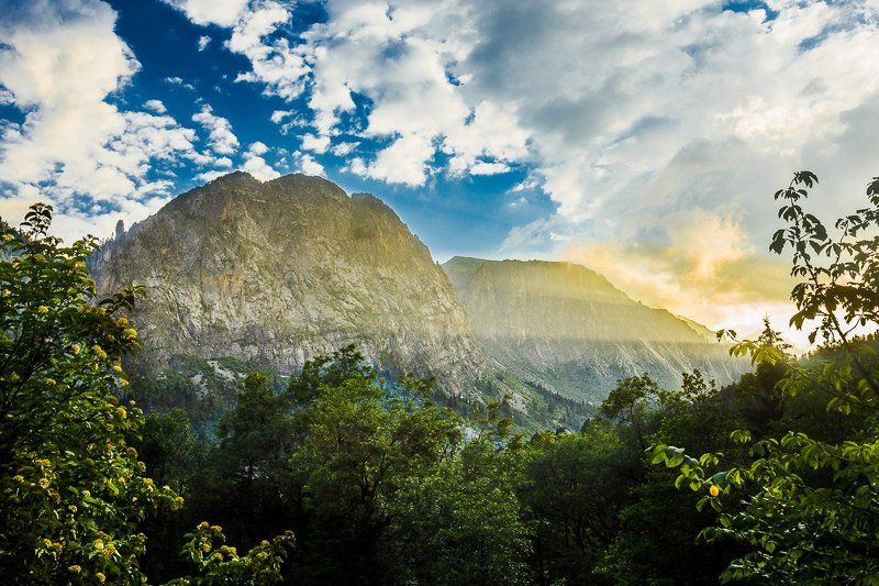 Горы Абхазии фото превью