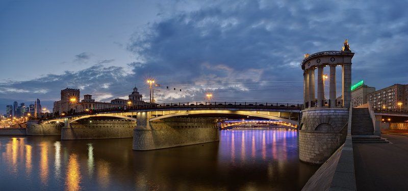 бородинский мост, москва *** фото превью