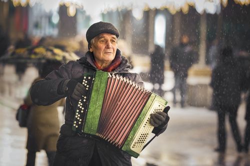 Уличные музыканты
