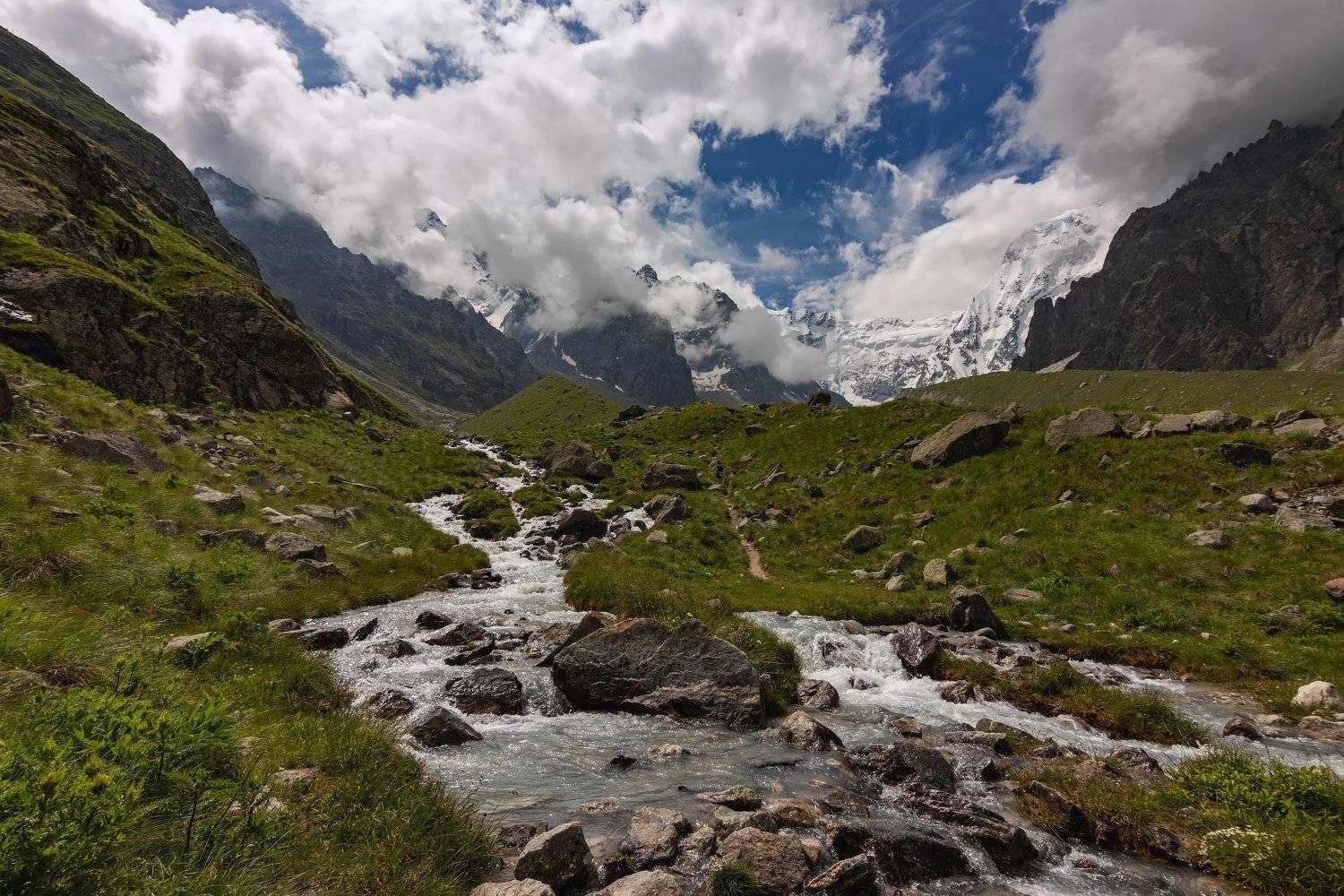 горы, альпинизм, кавказ, ледники,  Эстелла