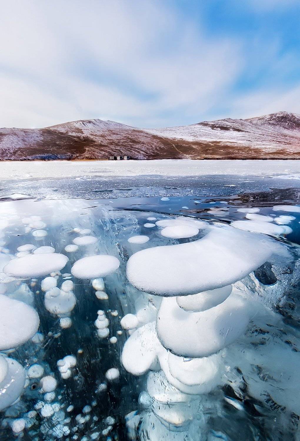 пузыри, Фототур, Байкал, зима, лед, малое море, озеро, рассвет, Алексей Закиров