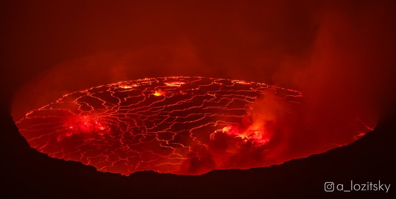 Вулкан Ньирагонго фото превью