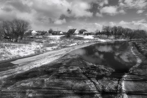 зимняя река