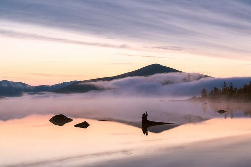 Три состояния на одном озере