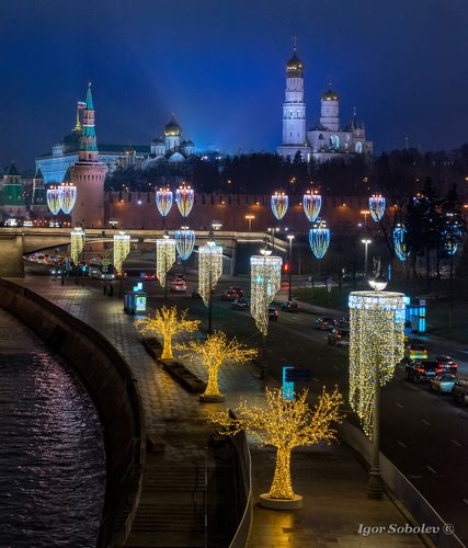 Новогодняя Москва