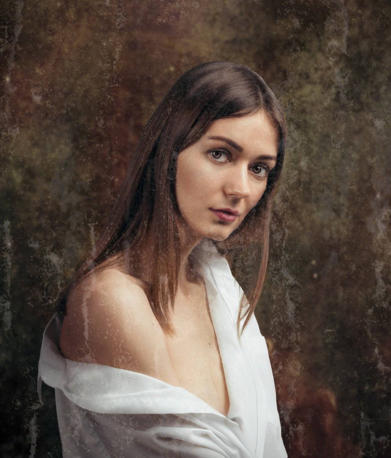 студийный портрет, красивая девушка, женский портрет, циклорама, камерный_портрет, Зураб Бабаев