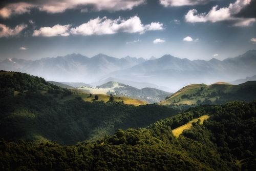 На перевале Гумбаши