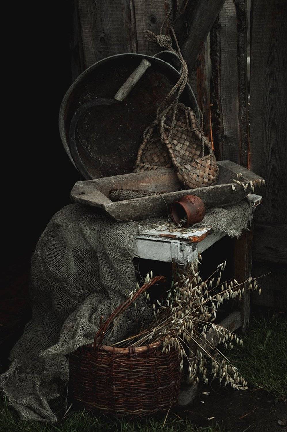 натюрморт, лапти, винтаж, удмуртия, Бабинцева Мария