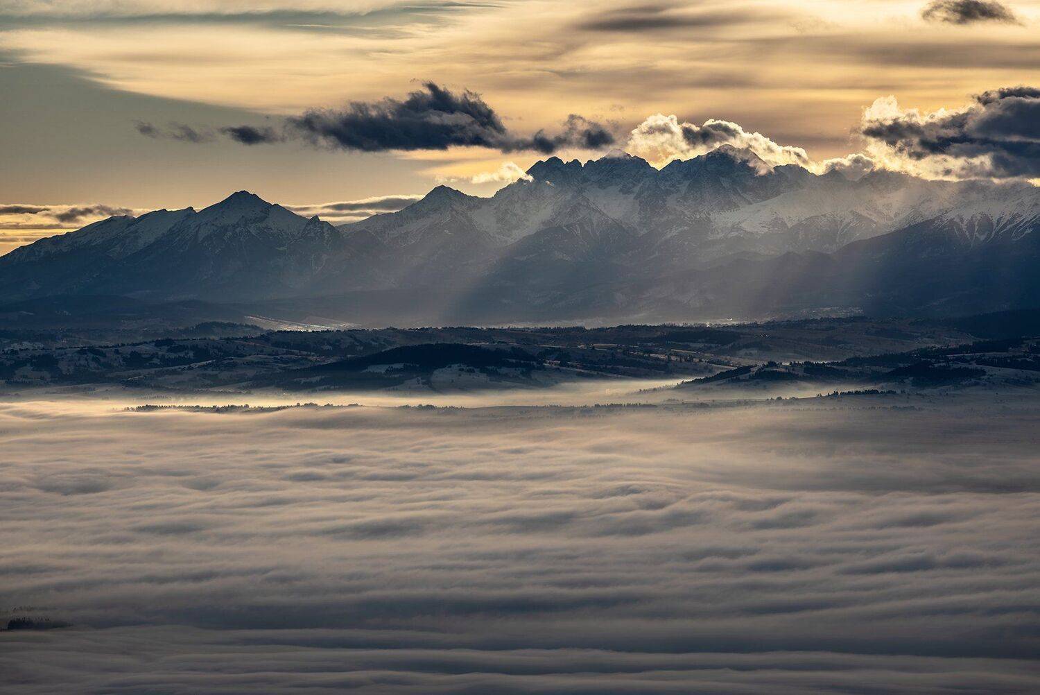 mountains, autumn, poland, slovakia, Michał Kasperczyk