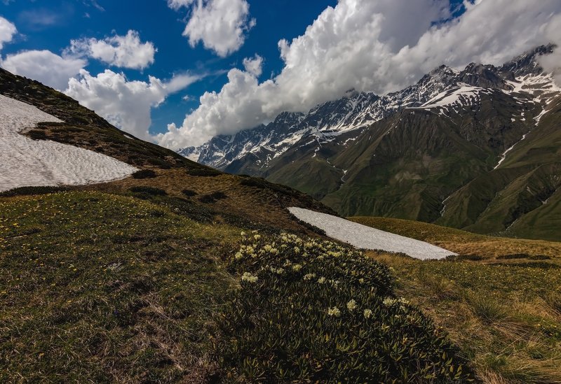 горы, альпинизм, кавказ, ледники **** фото превью