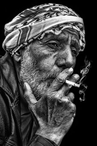 Fisherman Smoking