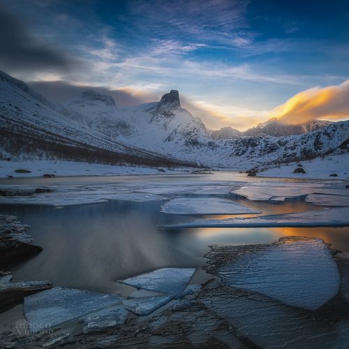 Wintertime in the mountains