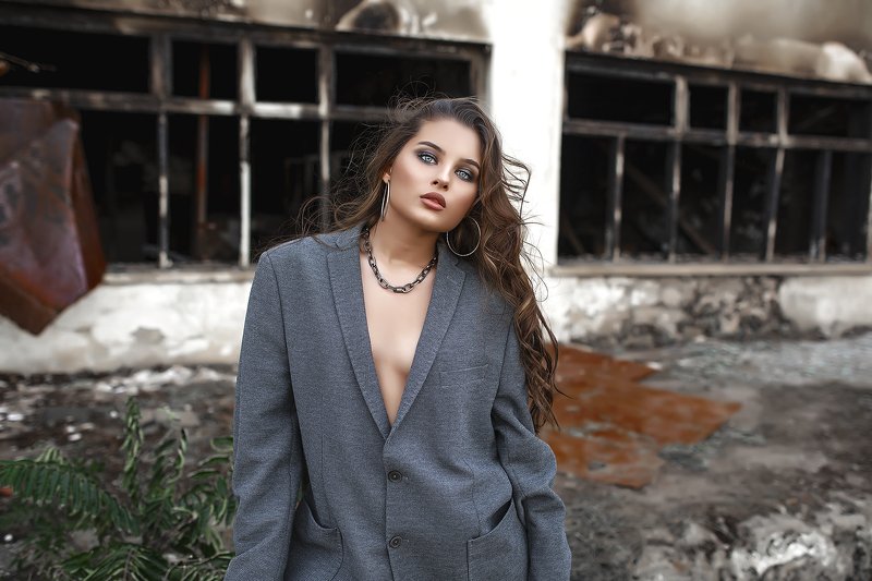 женский портрет Лена фото превью