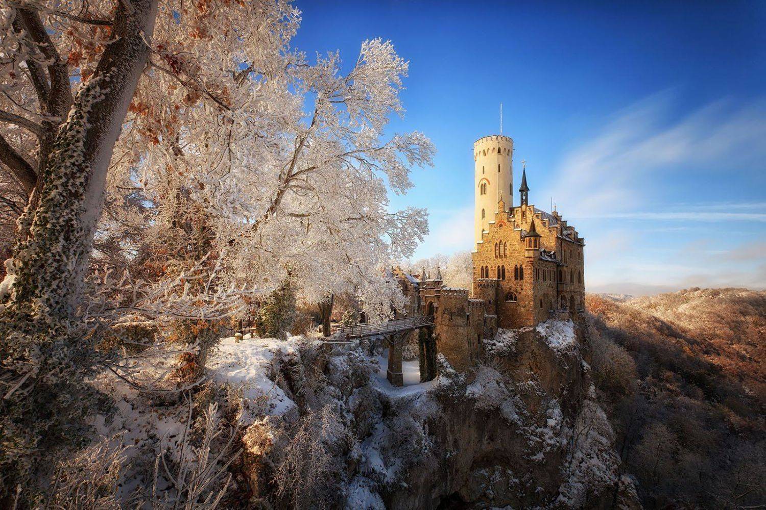 lichtenstein, castle, Marcin Kuras