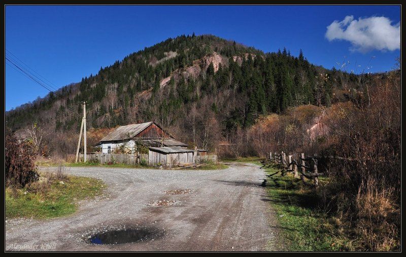 карачаево-черкессия, рожкао Где-то на окраине Рожкао... фото превью