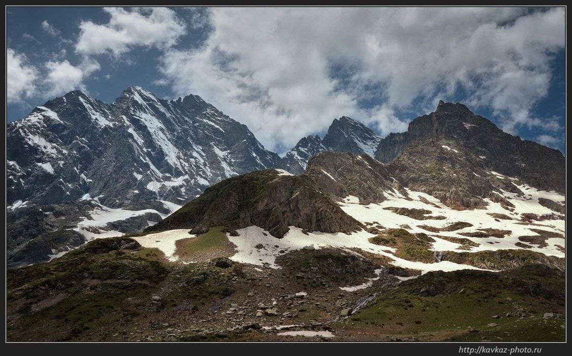 кавказ, горы, Николай Стюбко