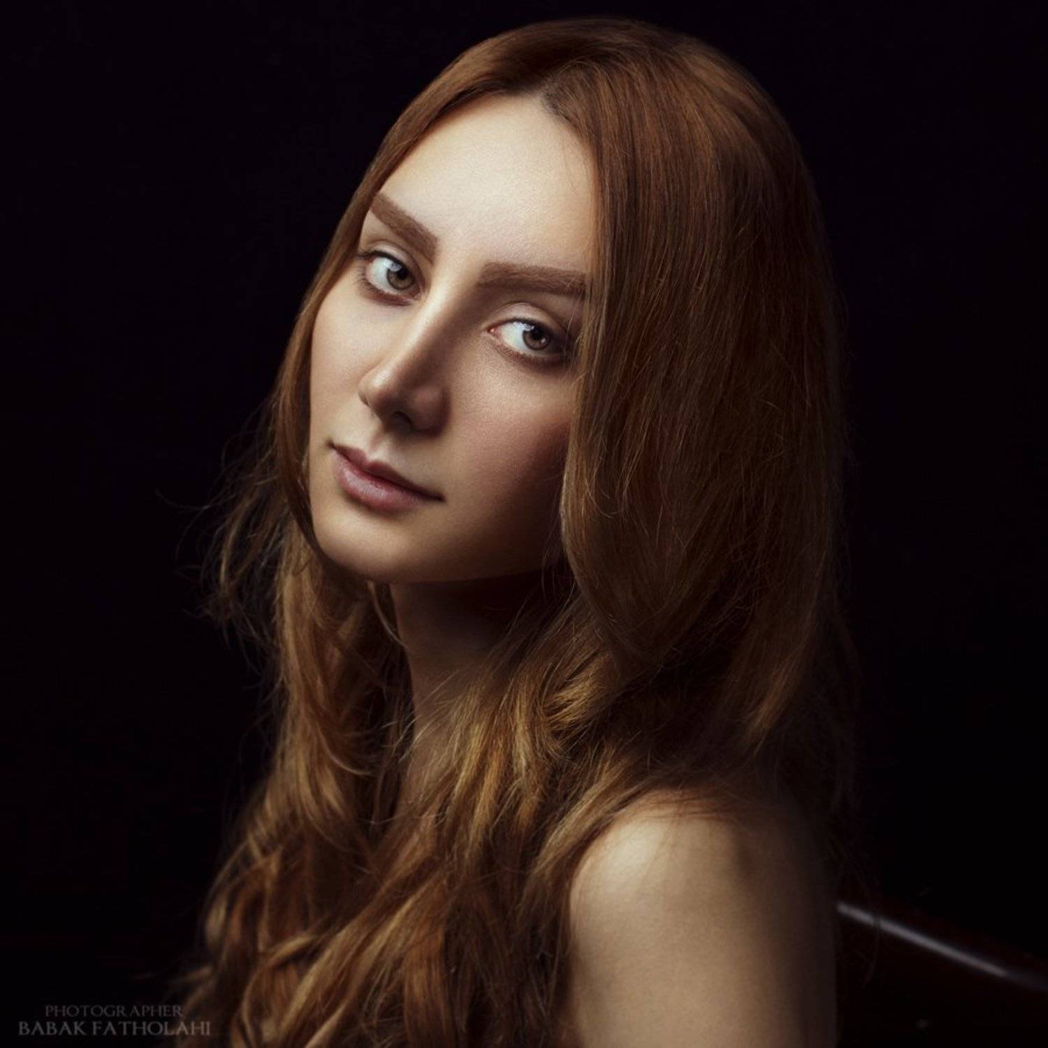 Girl, Portrait, Princess, Babak Fatholahi