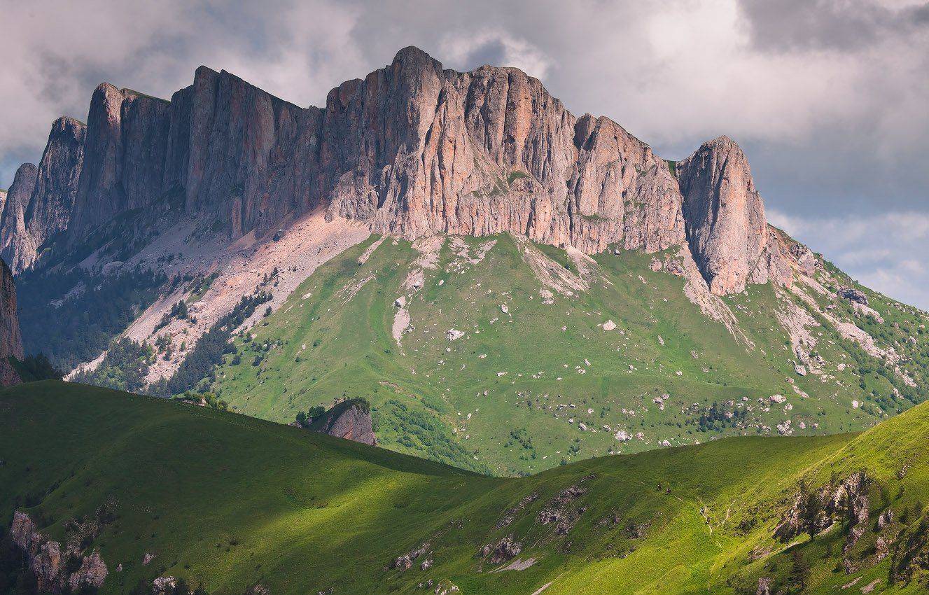 большой, тхач, лето, тропа, лошади, туристы, Николай Мысливцев