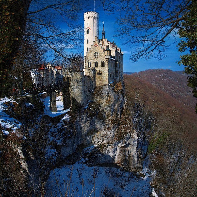 Deutschland ., Lichtenstein Castle Lichtenstein Castle. Deutschland . фото превью