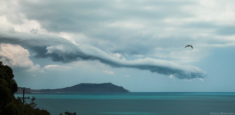 Крым, меганом Облако над Меганомом фото превью