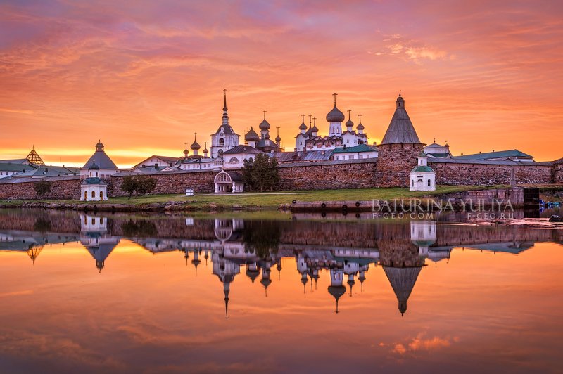 Оранжевый рассвет фото превью