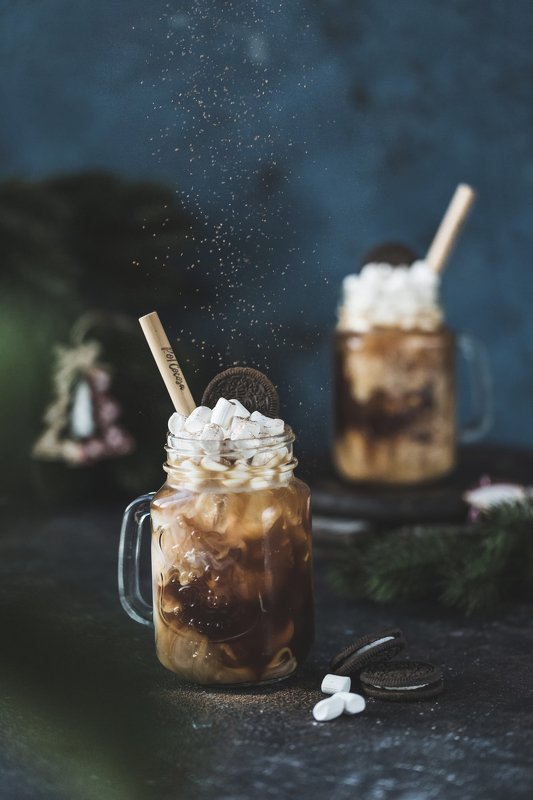 ice, coffee, напиток, кофе, лед, drink, фудфото Iced Coffee фото превью