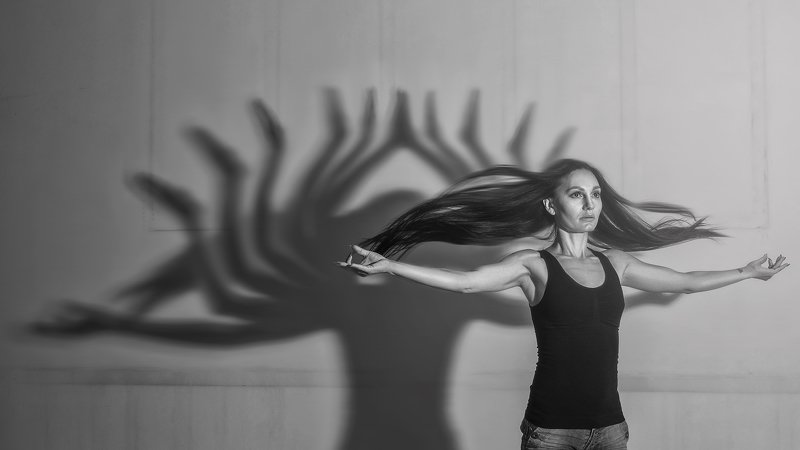 Опережение тени фото превью