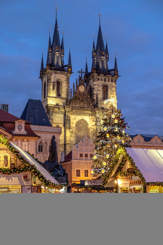 Church of Mother of God before Týn (Prague). Тынский храм (Прага) фото превью