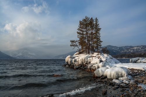 Телецкое. Зима
